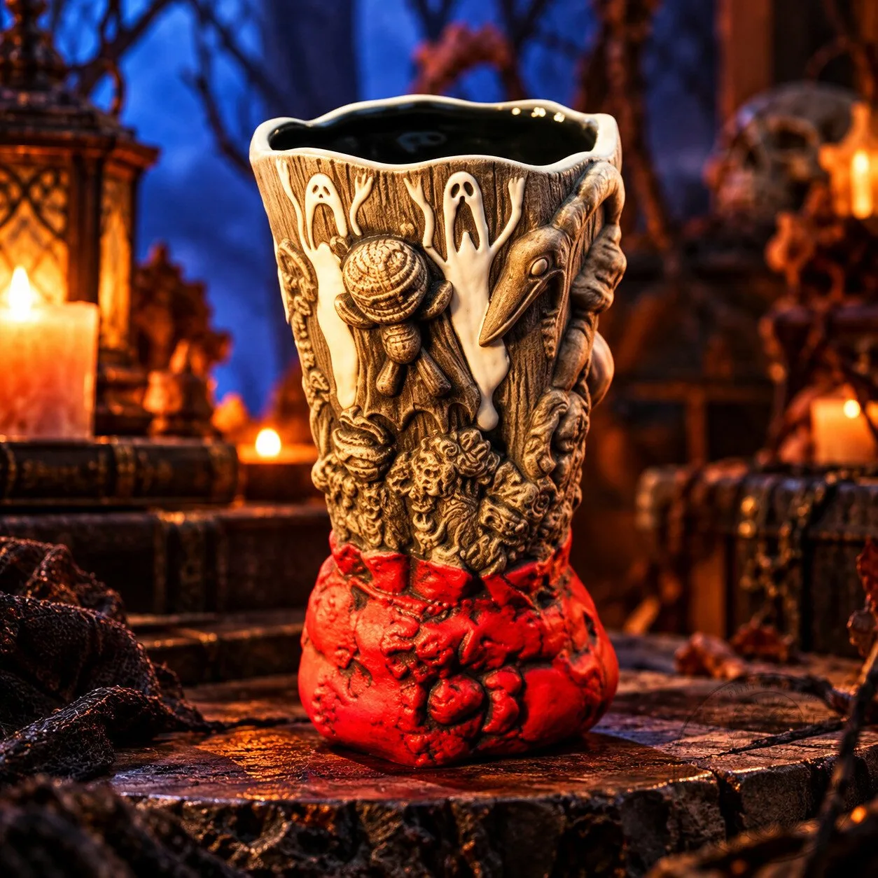 Jack Skellington Tiki Mug – The Nightmare Before Christmas Drinkware | Halloween & Christmas Gift