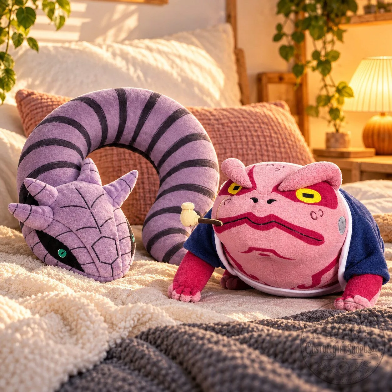 Naruto Summoning Jutsu Plush Toys – Aoda Snake & Gamakichi Toad | Cute Anime Collectibles & Gifts for Fans Naruto Summoning Jutsu Plush Toys – Aoda Snake & Gamakichi Toad | Cute Anime Collectibles & Gifts for Fans