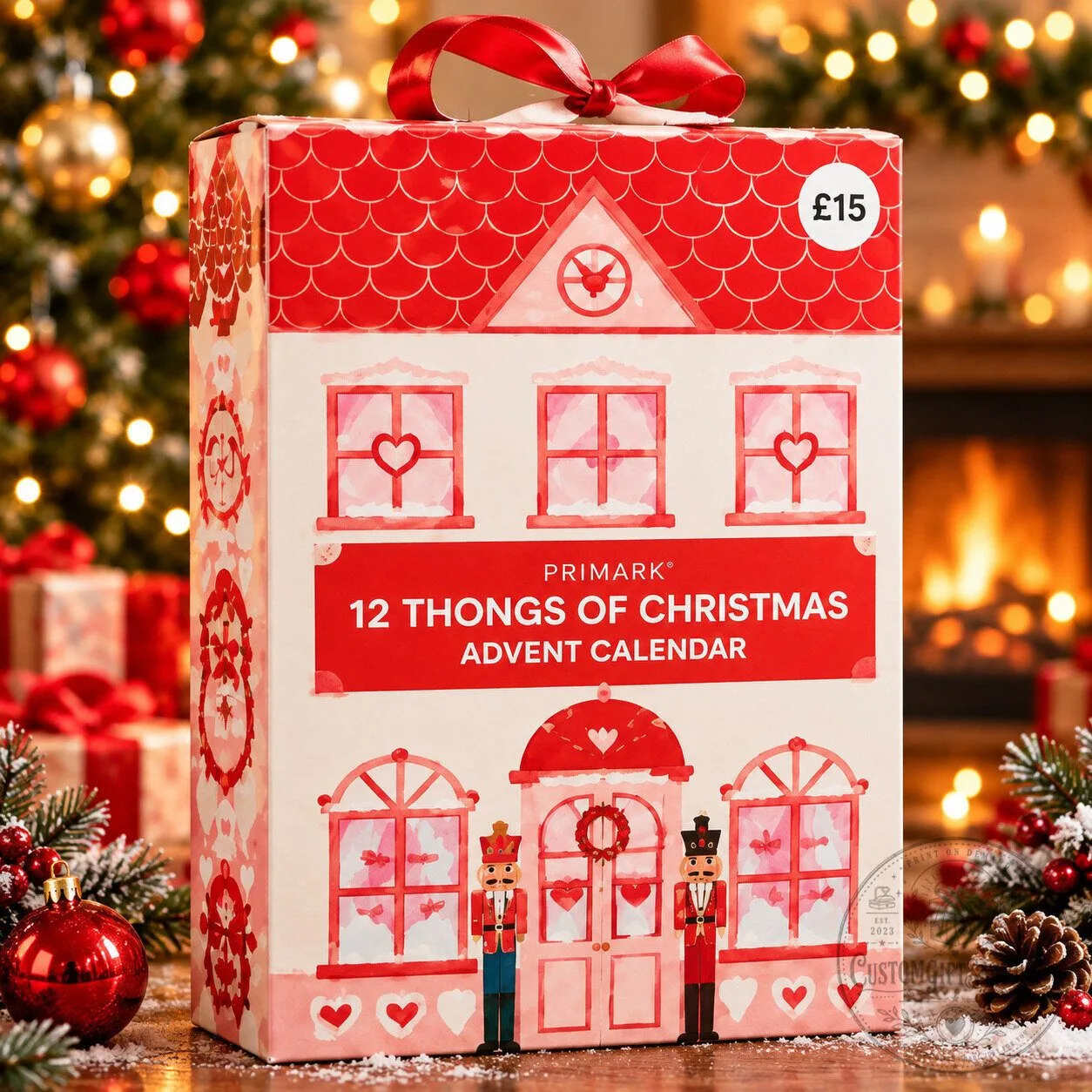 Primark 12 Thongs of Christmas Advent Calendar 2026 – 12-Day Lingerie Countdown | Holiday Gift for Women Primark 12 Thongs of Christmas Advent Calendar 2026 – 12-Day Lingerie Countdown | Holiday Gift for Women
