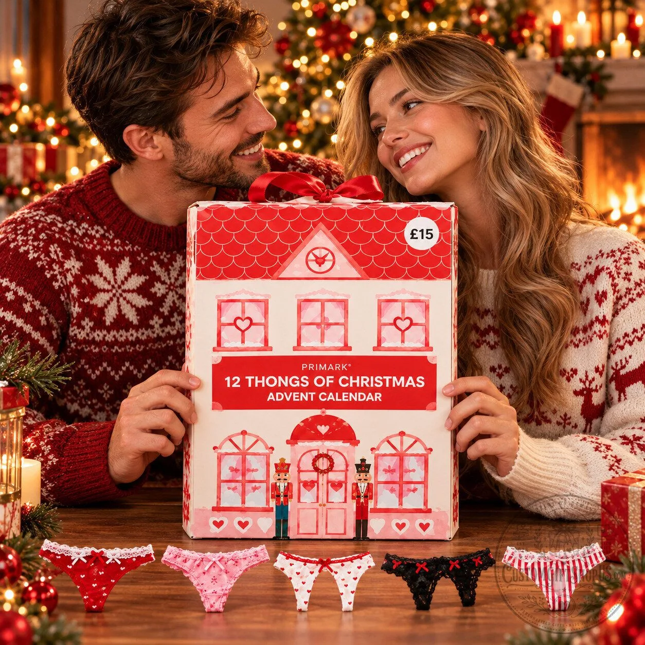 Primark 12 Thongs of Christmas Advent Calendar 2026 – 12-Day Lingerie Countdown | Holiday Gift for Women Primark 12 Thongs of Christmas Advent Calendar 2026 – 12-Day Lingerie Countdown | Holiday Gift for Women